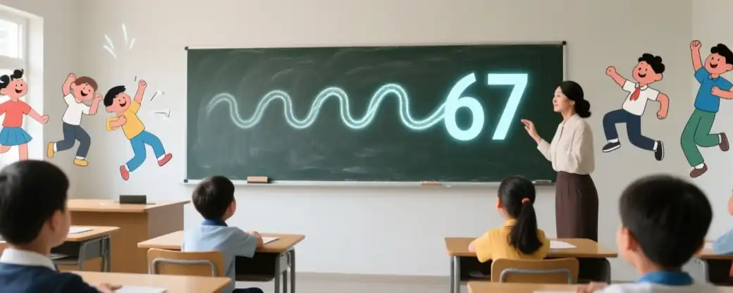 ОП считает бесперспективной борьбу с мемом «67» в школьных стенах