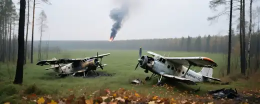Жесткая посадка легкомоторного самолета в Красноярском крае унесла здоровье летчиков