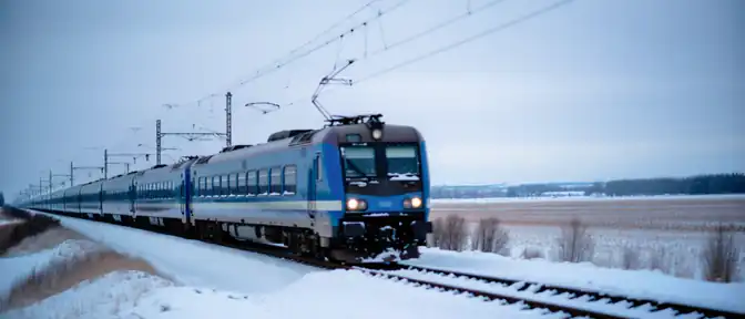 Погодный коллапс на юге: десятки поездов в Ростовской области застряли в пути