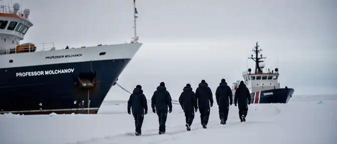 Минтранс РФ организует вывоз участников творческой экспедиции со Шпицбергена после ареста судна