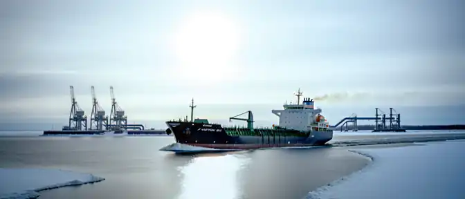 В порту Диксон состоялась первая отгрузка нефти с арктического проекта «Восток Ойл»