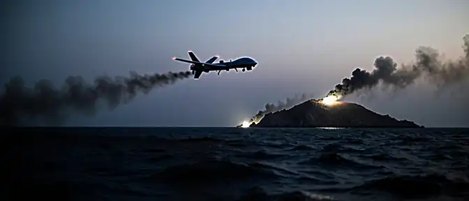 Военная эскалация в Ормузском проливе: американский беспилотник атаковал иранские позиции на острове Ларк